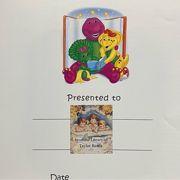 Barney's Great Adventure Paperback Book RARE - Picture 6 of 11